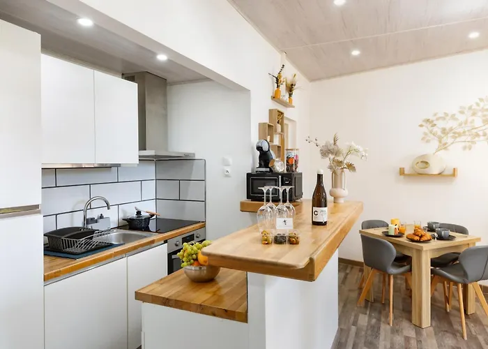 Apartamento Kavi-t3 Cozy - Medieval 4 Min - Air-conditioning-parking